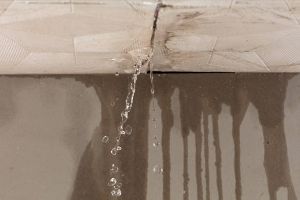 Professional Water Damage Restoration technician working in Ocean Shores, WA